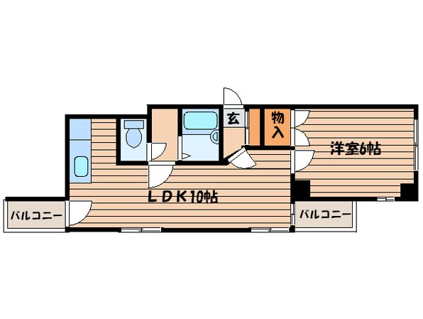 ラフィネマルタ札幌の物件間取画像